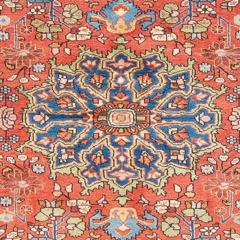 Persisk tæppe - Nomadisk - 220 x 150 cm - lysrød