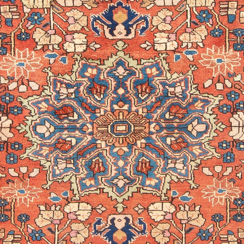 Persisk tæppe - Nomadisk - 240 x 150 cm - lysrød