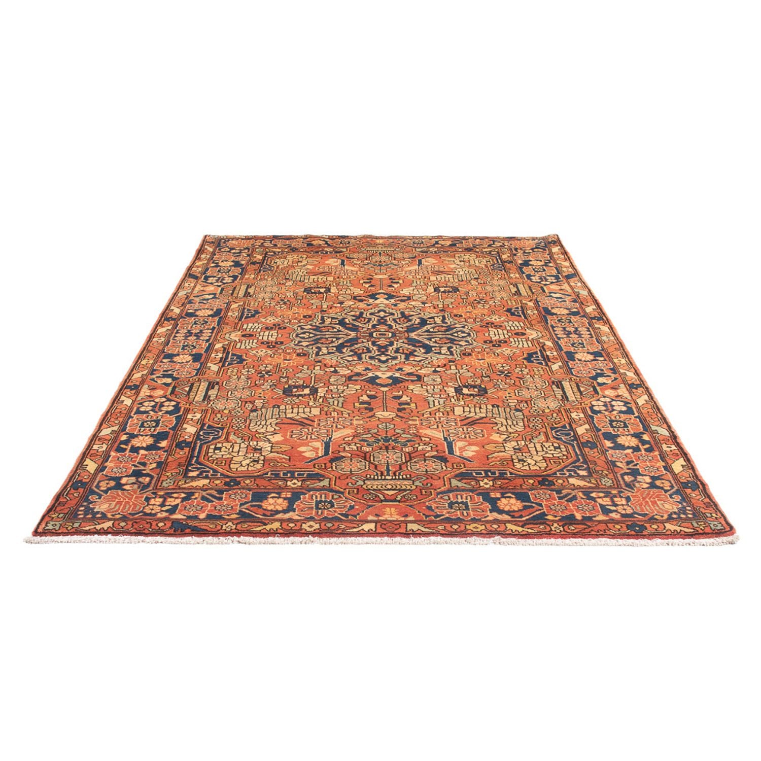 Persisk tæppe - Nomadisk - 246 x 160 cm - orange