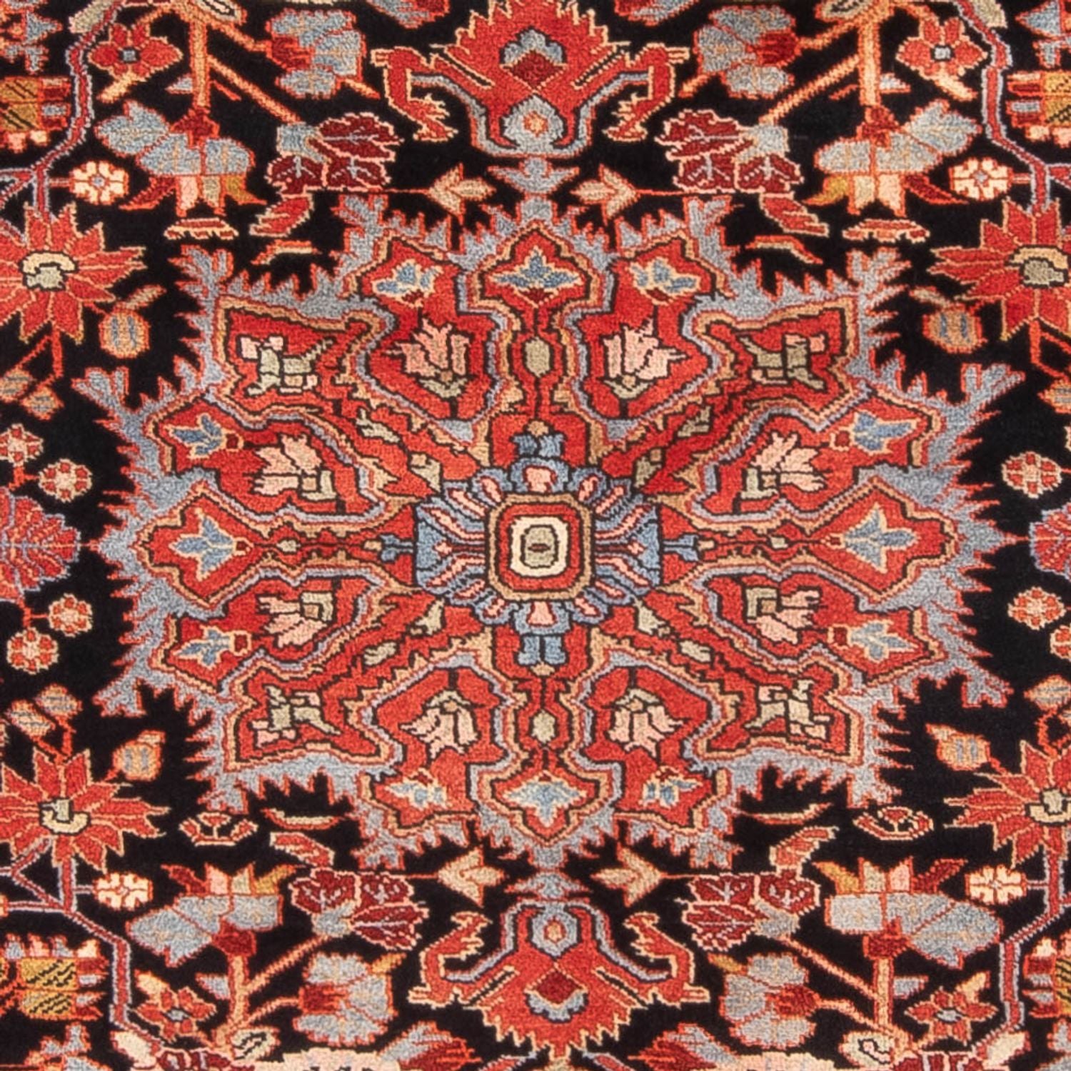 Persisk tæppe - Nomadisk - 220 x 160 cm - lysrød