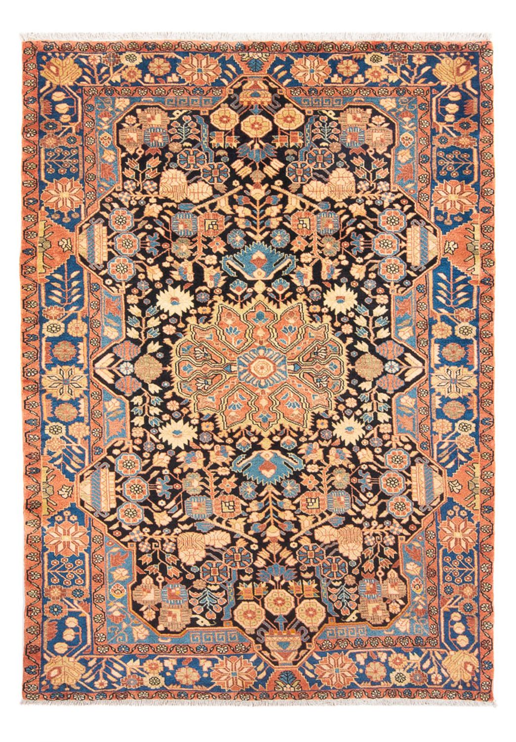 Persisk tæppe - Nomadisk - 227 x 152 cm - beige