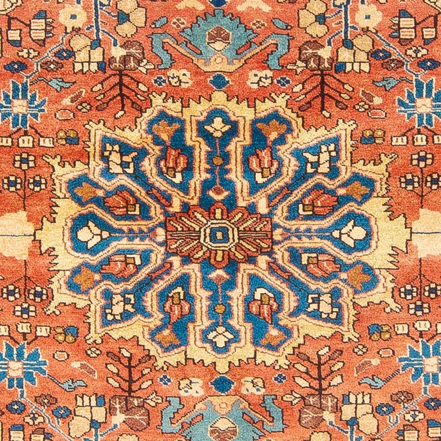 Persisk tæppe - Nomadisk - 240 x 150 cm - lysrød
