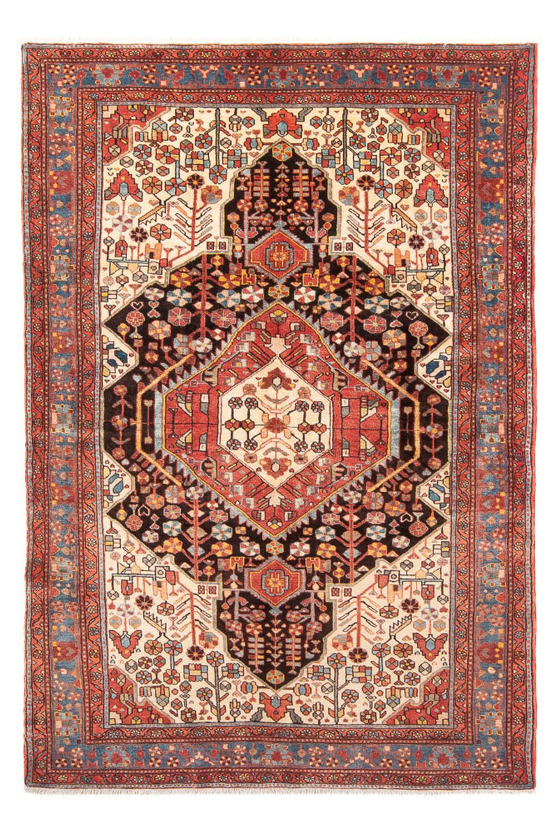 Persisk tæppe - Nomadisk - 234 x 153 cm - lysrød