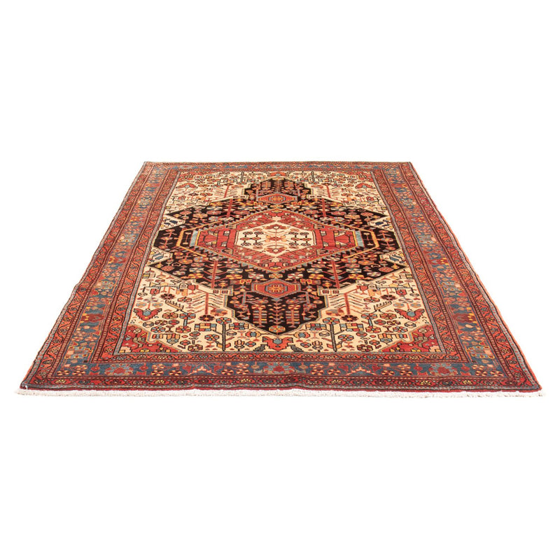 Persisk tæppe - Nomadisk - 234 x 153 cm - lysrød