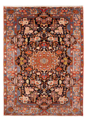 Persisk tæppe - Nomadisk - 235 x 162 cm - bordeaux rød