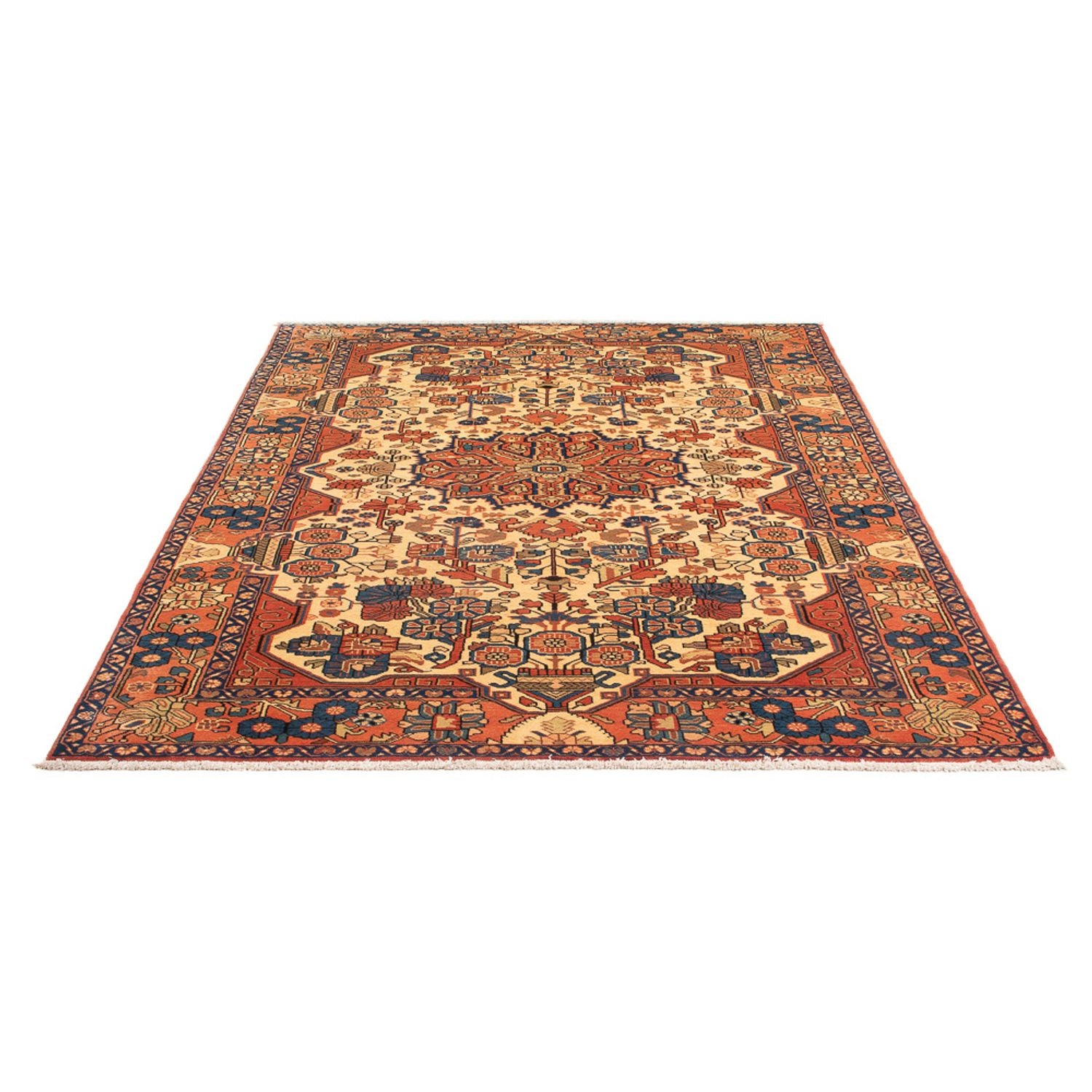 Persisk tæppe - Nomadisk - 238 x 160 cm - beige