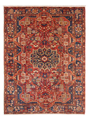 Persisk tæppe - Nomadisk - 232 x 157 cm - lysrød