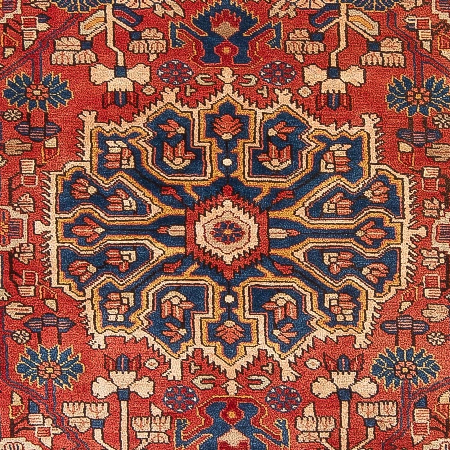 Persisk tæppe - Nomadisk - 232 x 157 cm - lysrød