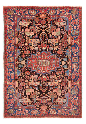 Persisk tæppe - Nomadisk - 240 x 156 cm - lysrød