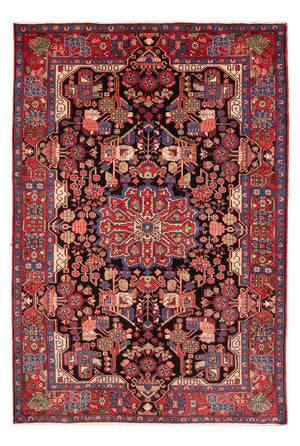 Persisk tæppe - Nomadisk - 240 x 153 cm - lysrød