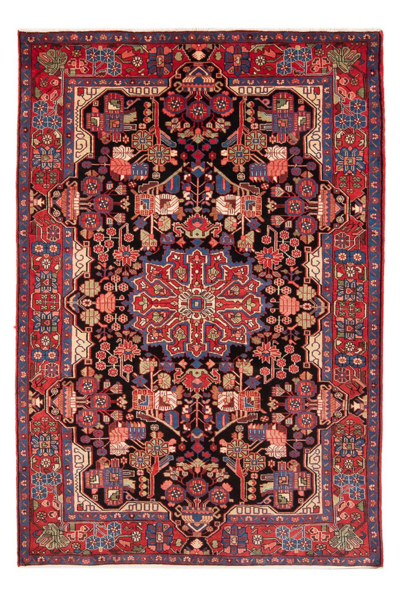 Persisk tæppe - Nomadisk - 240 x 153 cm - lysrød