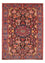 Persisk tæppe - Nomadisk - 230 x 160 cm - lysrød