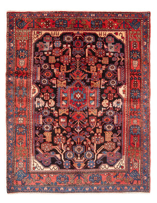 Persisk tæppe - Nomadisk - 220 x 157 cm - mørkeblå