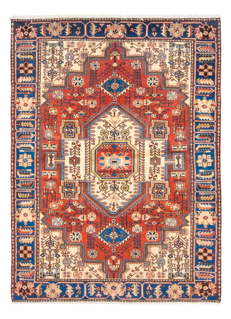 Persisk tæppe - Nomadisk - 210 x 140 cm - beige