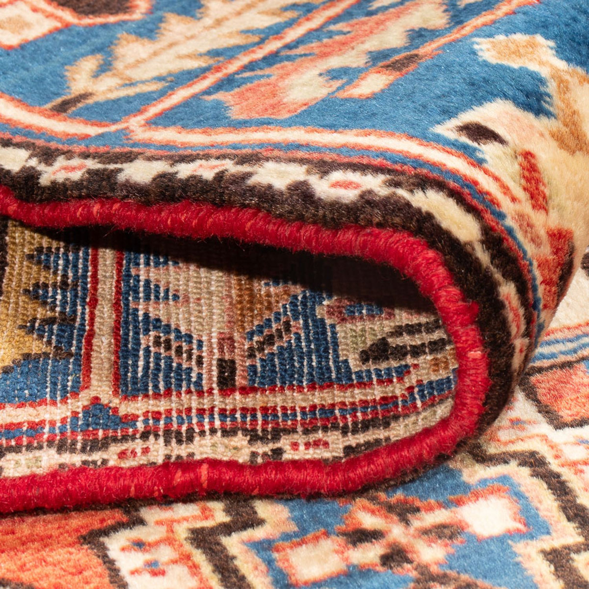 Persisk tæppe - Nomadisk - 210 x 140 cm - beige