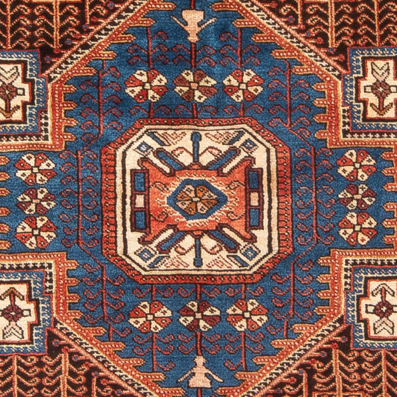 Persisk tæppe - Nomadisk - 202 x 150 cm - blå
