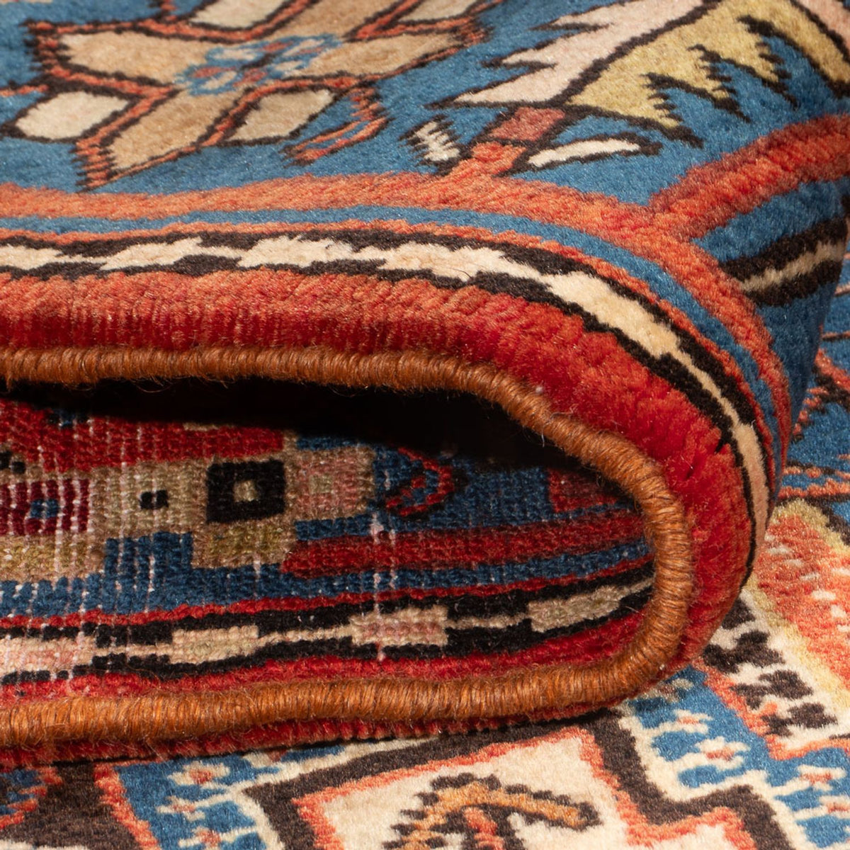 Persisk tæppe - Nomadisk - 202 x 150 cm - blå