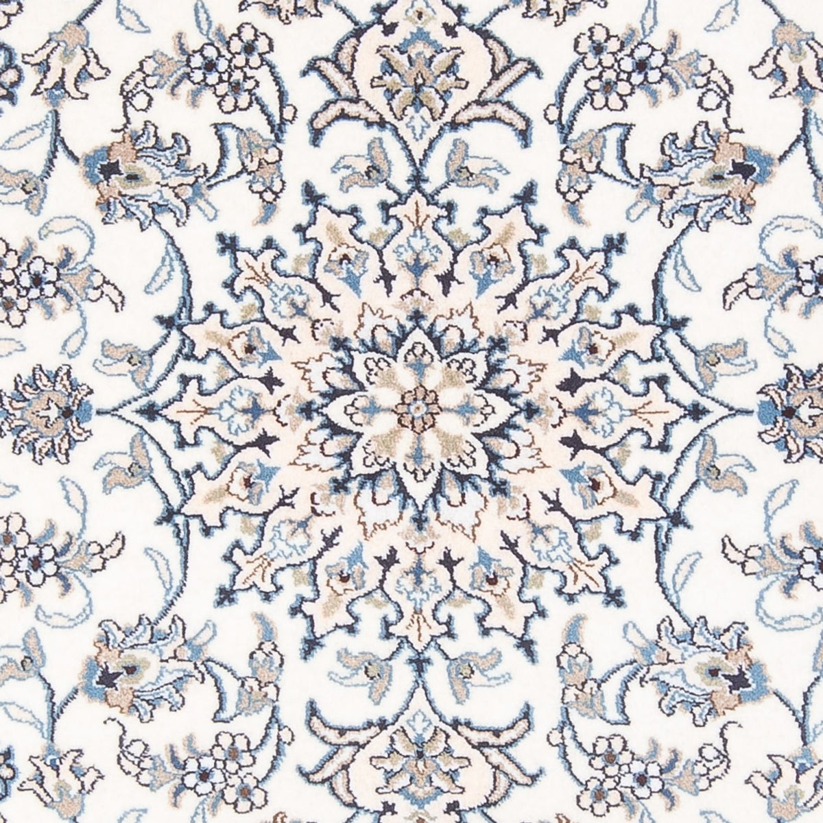 Persisk tæppe - Nain - Royal - 190 x 150 cm - creme