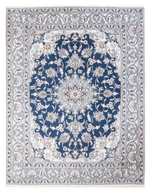 Persisk tæppe - Nain - Royal - 192 x 148 cm - mørkeblå