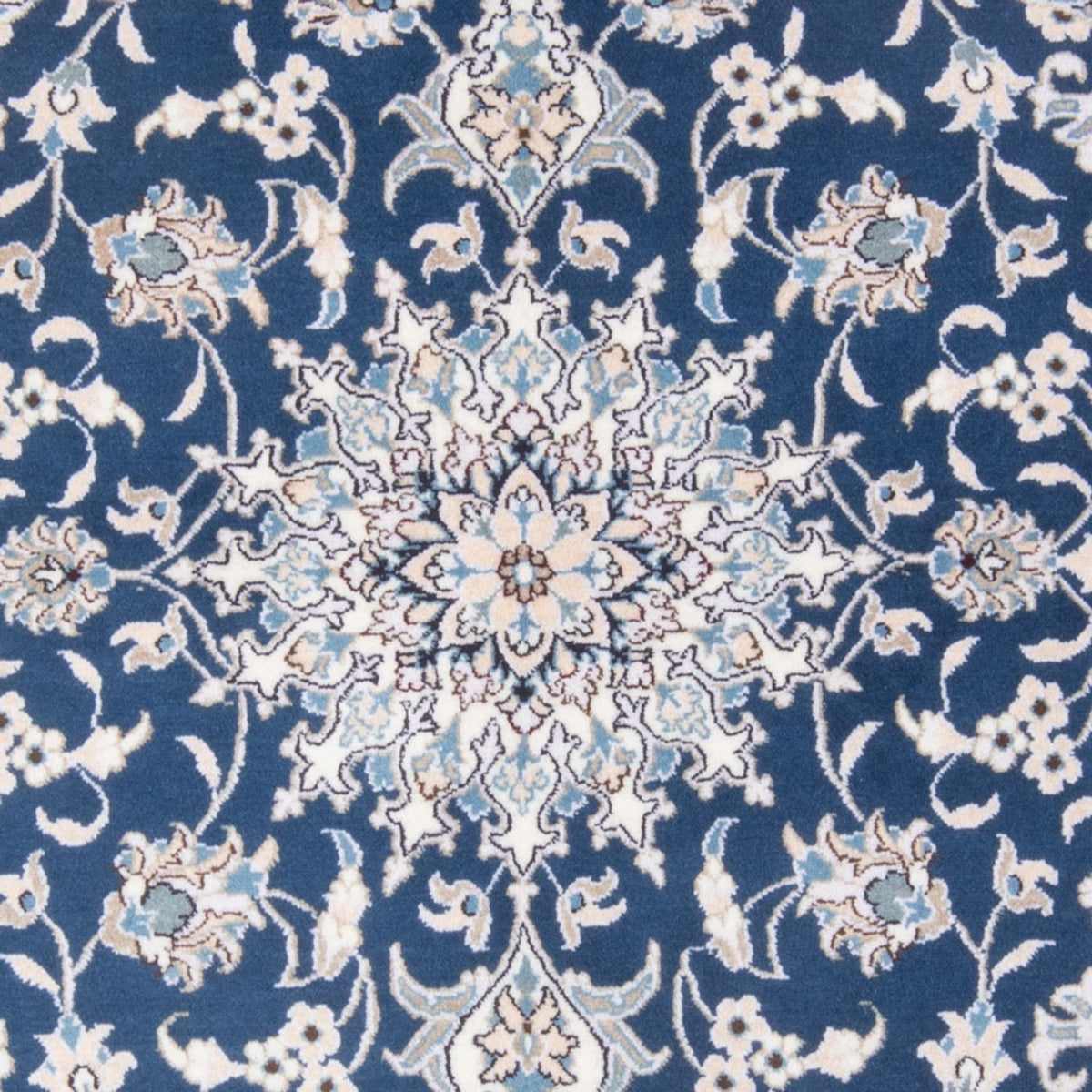 Persisk tæppe - Nain - Royal - 192 x 148 cm - mørkeblå