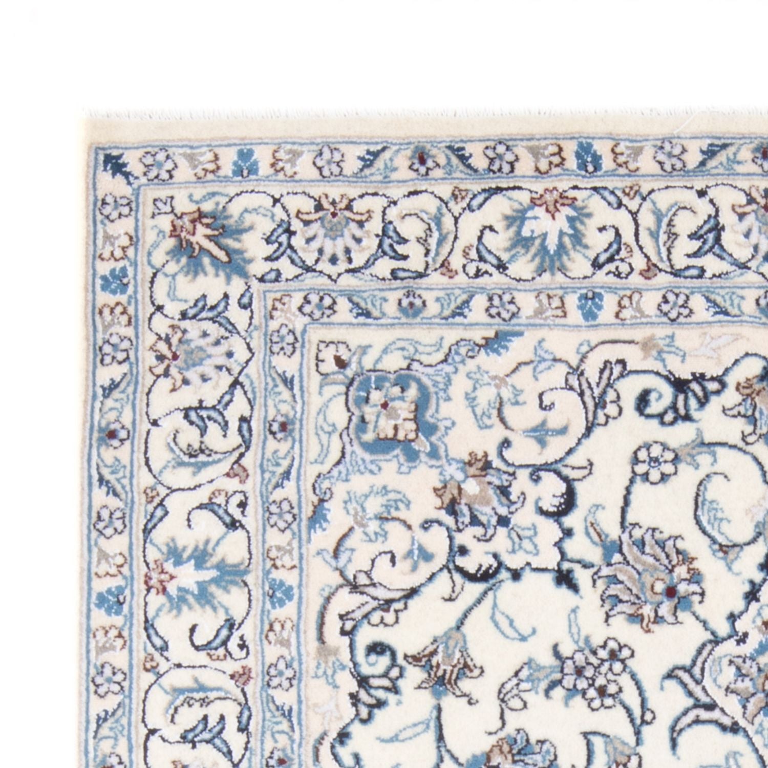 Persisk tæppe - Nain - Royal - 197 x 146 cm - creme