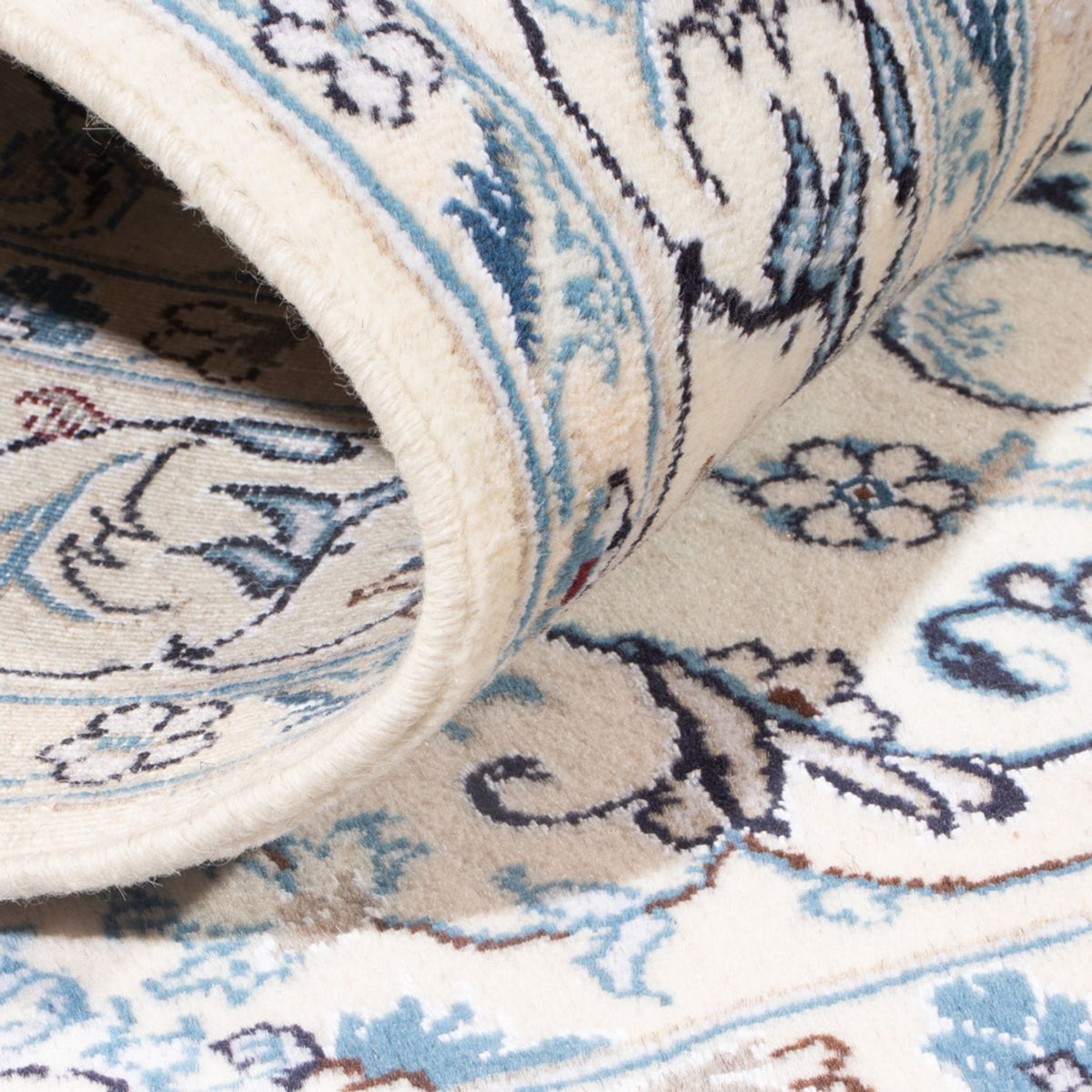 Persisk tæppe - Nain - Royal - 197 x 146 cm - creme