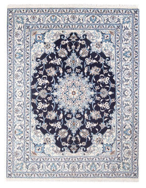 Persisk tæppe - Nain - Royal - 197 x 146 cm - mørkeblå