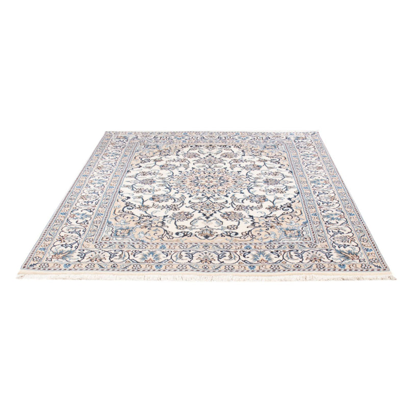 Persisk tæppe - Nain - Royal - 196 x 153 cm - creme
