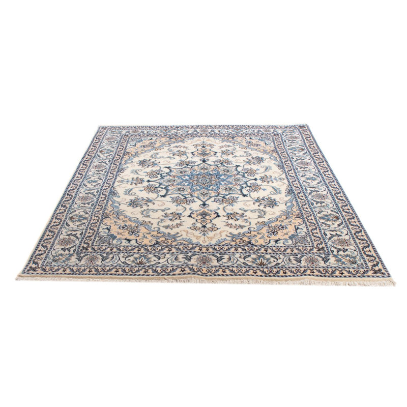 Persisk tæppe - Nain - Royal - 198 x 147 cm - creme