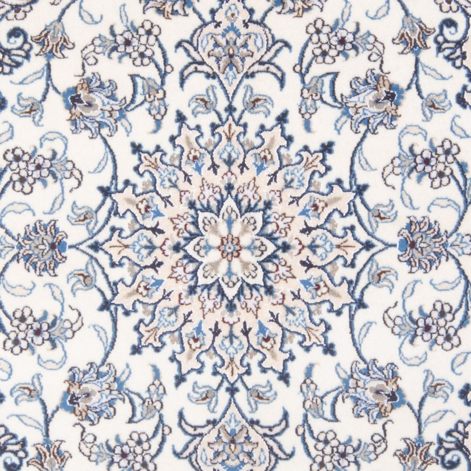 Persisk tæppe - Nain - Royal - 201 x 148 cm - creme