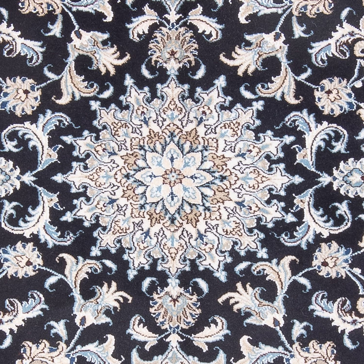 Persisk tæppe - Nain - Royal - 193 x 143 cm - mørkeblå