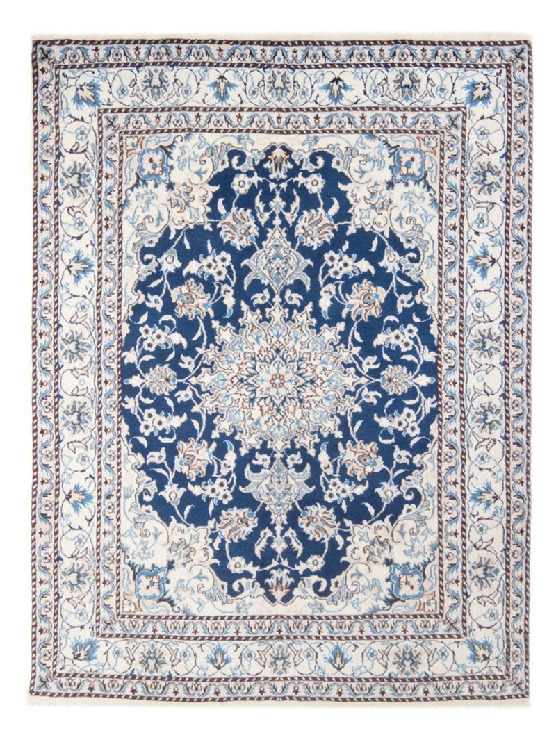 Persisk tæppe - Nain - Royal - 203 x 144 cm - blå
