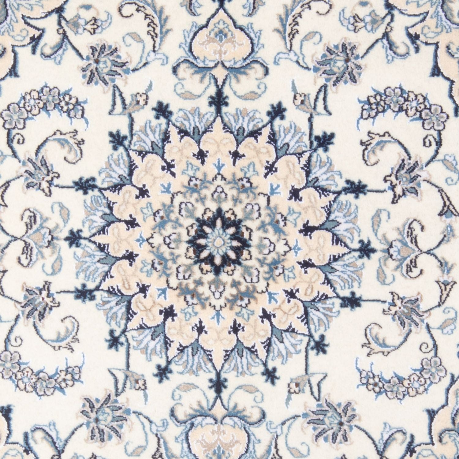 Persisk tæppe - Nain - Royal - 200 x 148 cm - creme
