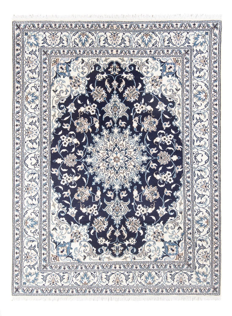 Persisk tæppe - Nain - Royal - 203 x 147 cm - mørkeblå