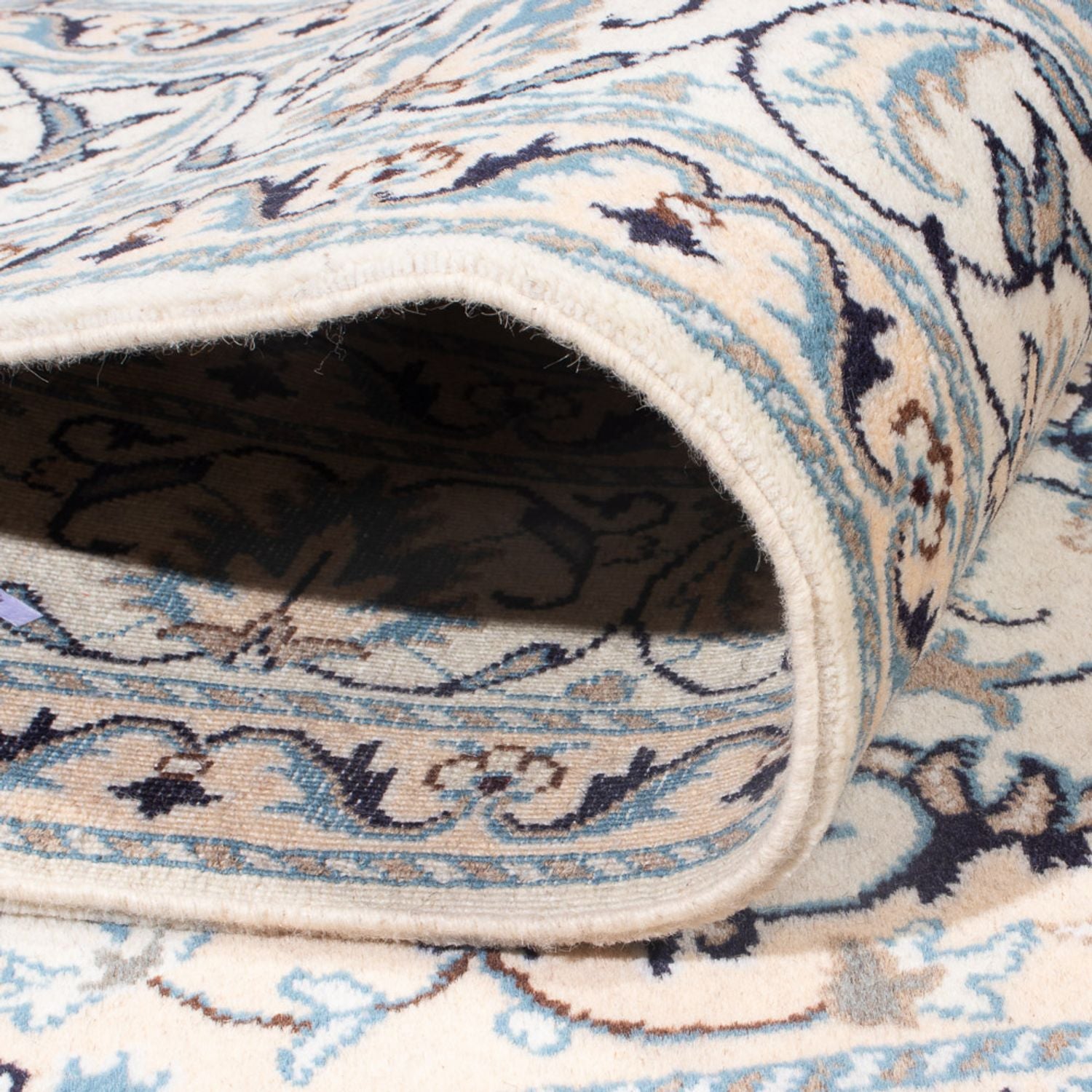 Persisk tæppe - Nain - Royal - 200 x 144 cm - creme