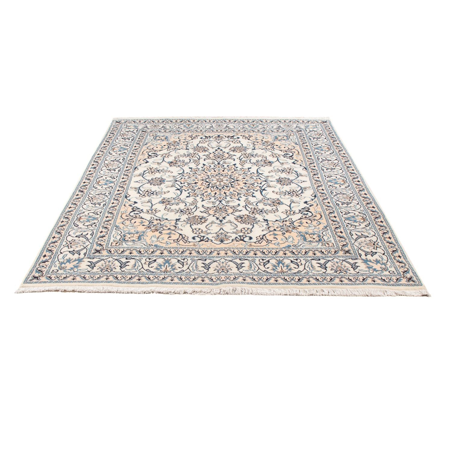 Persisk tæppe - Nain - Royal - 200 x 144 cm - creme
