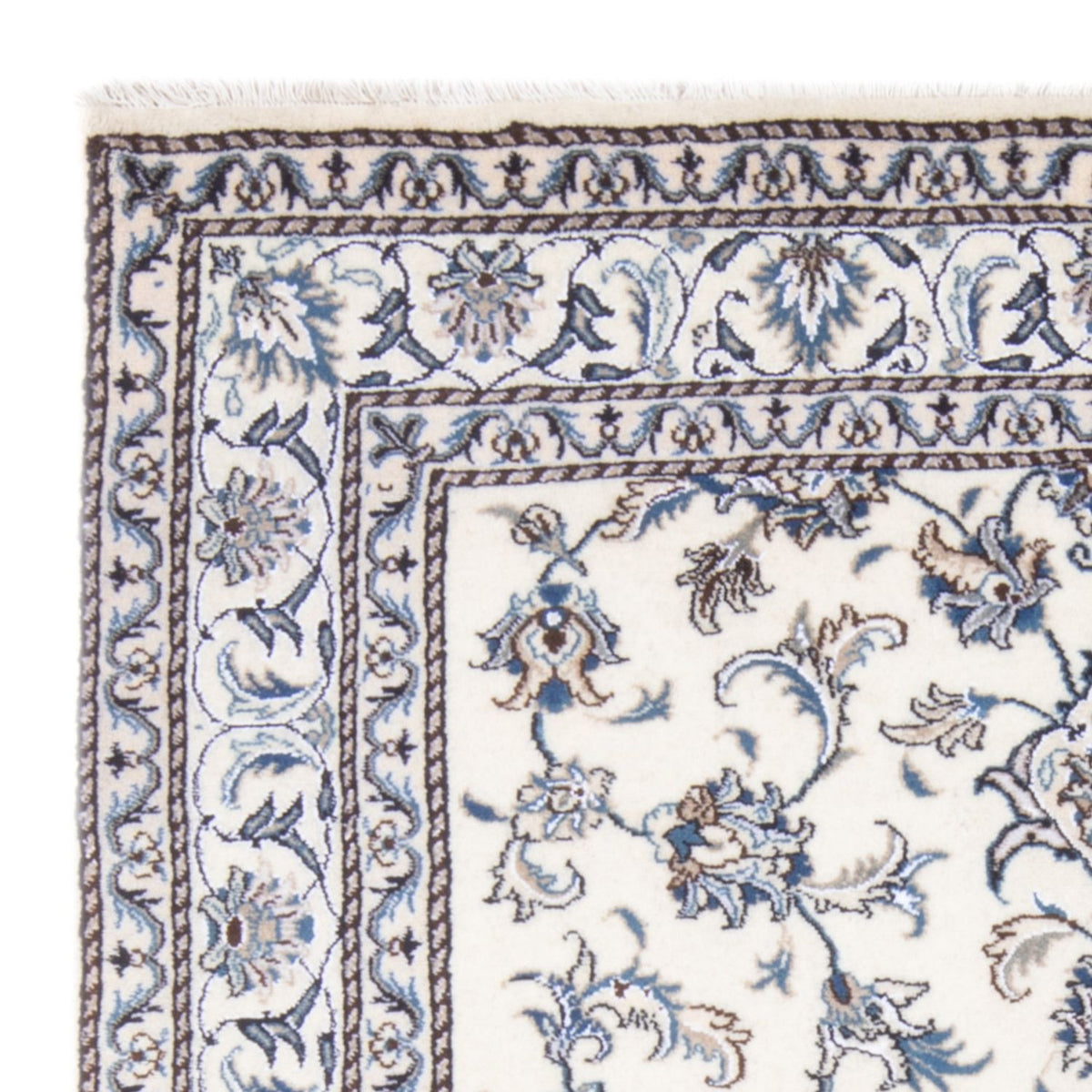 Persisk tæppe - Nain - Royal - 205 x 145 cm - creme