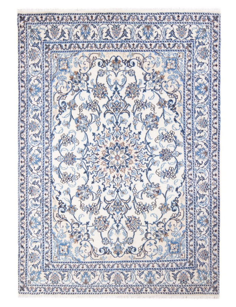 Persisk tæppe - Nain - Royal - 199 x 145 cm - creme