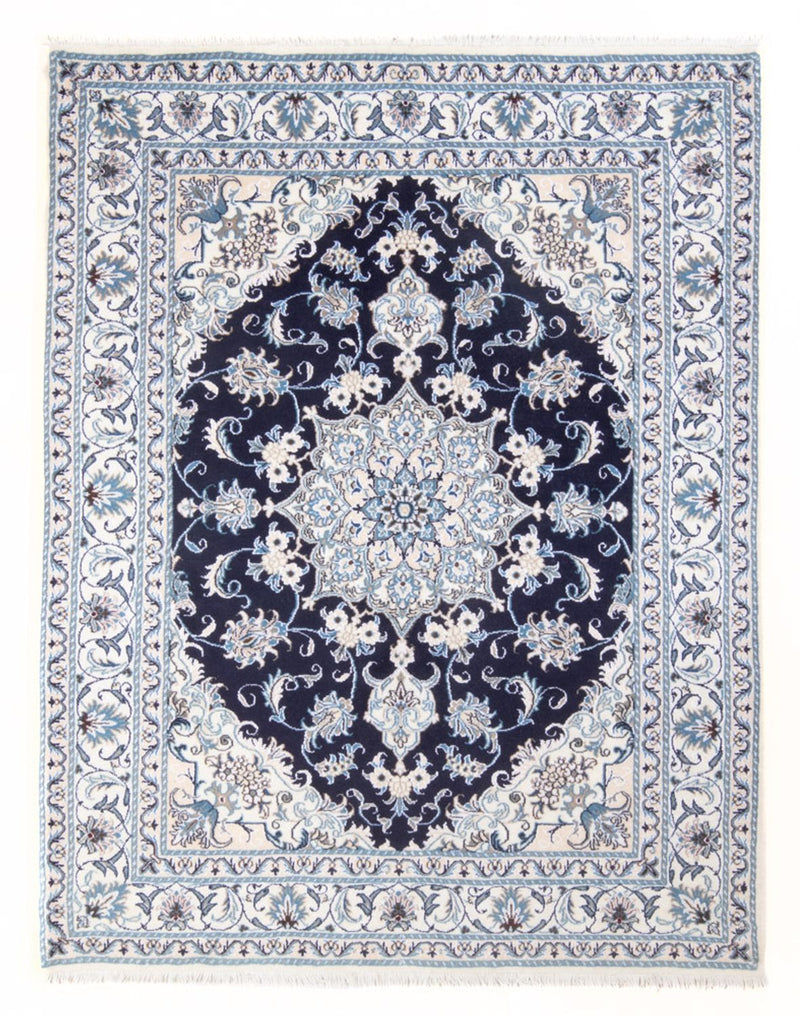 Persisk tæppe - Nain - Royal - 213 x 150 cm - mørkeblå