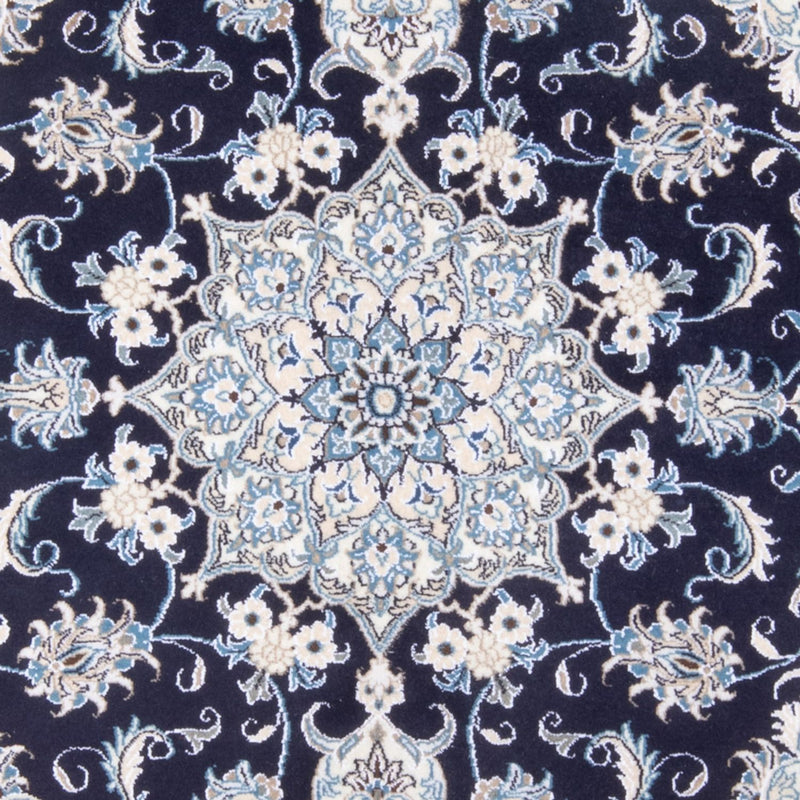 Persisk tæppe - Nain - Royal - 213 x 150 cm - mørkeblå
