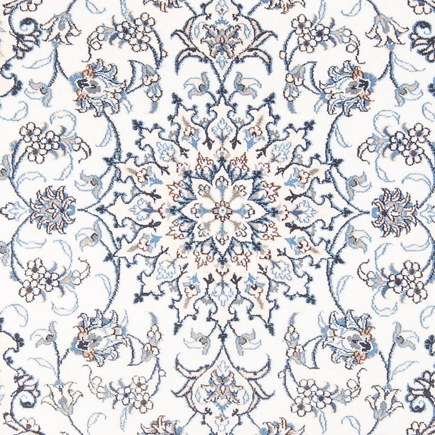 Persisk tæppe - Nain - Royal - 197 x 148 cm - creme