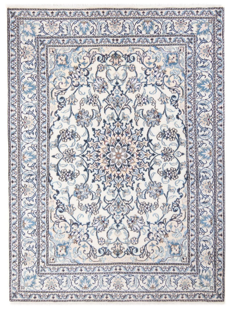 Persisk tæppe - Nain - Royal - 197 x 145 cm - creme