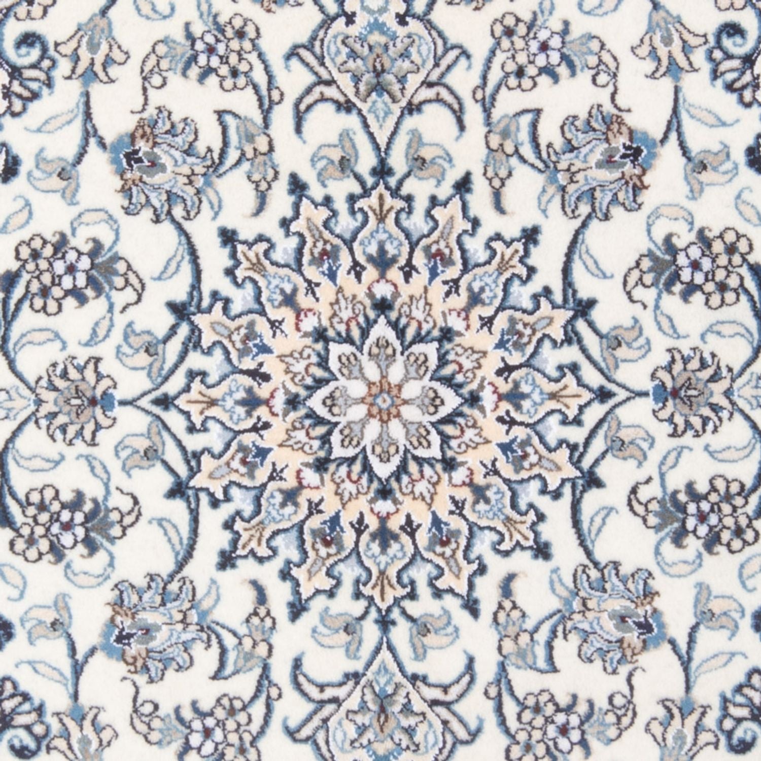 Persisk tæppe - Nain - Royal - 197 x 145 cm - creme