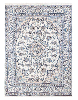 Persisk tæppe - Nain - Royal - 212 x 146 cm - creme