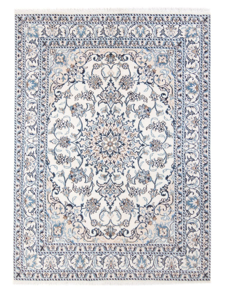 Persisk tæppe - Nain - Royal - 212 x 146 cm - creme