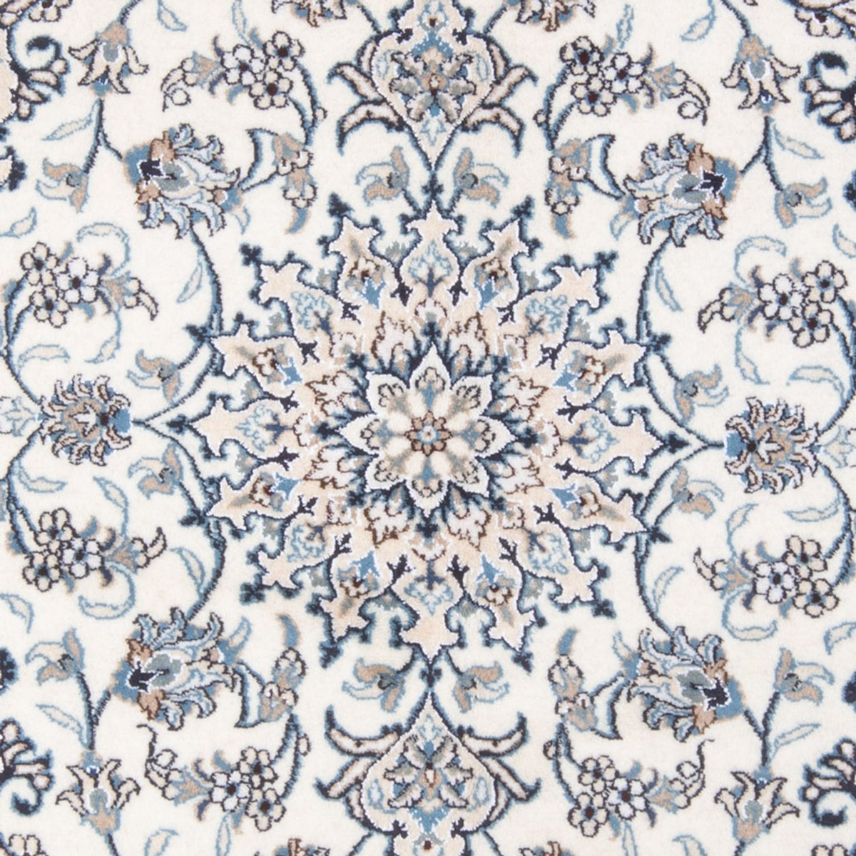 Persisk tæppe - Nain - Royal - 212 x 146 cm - creme