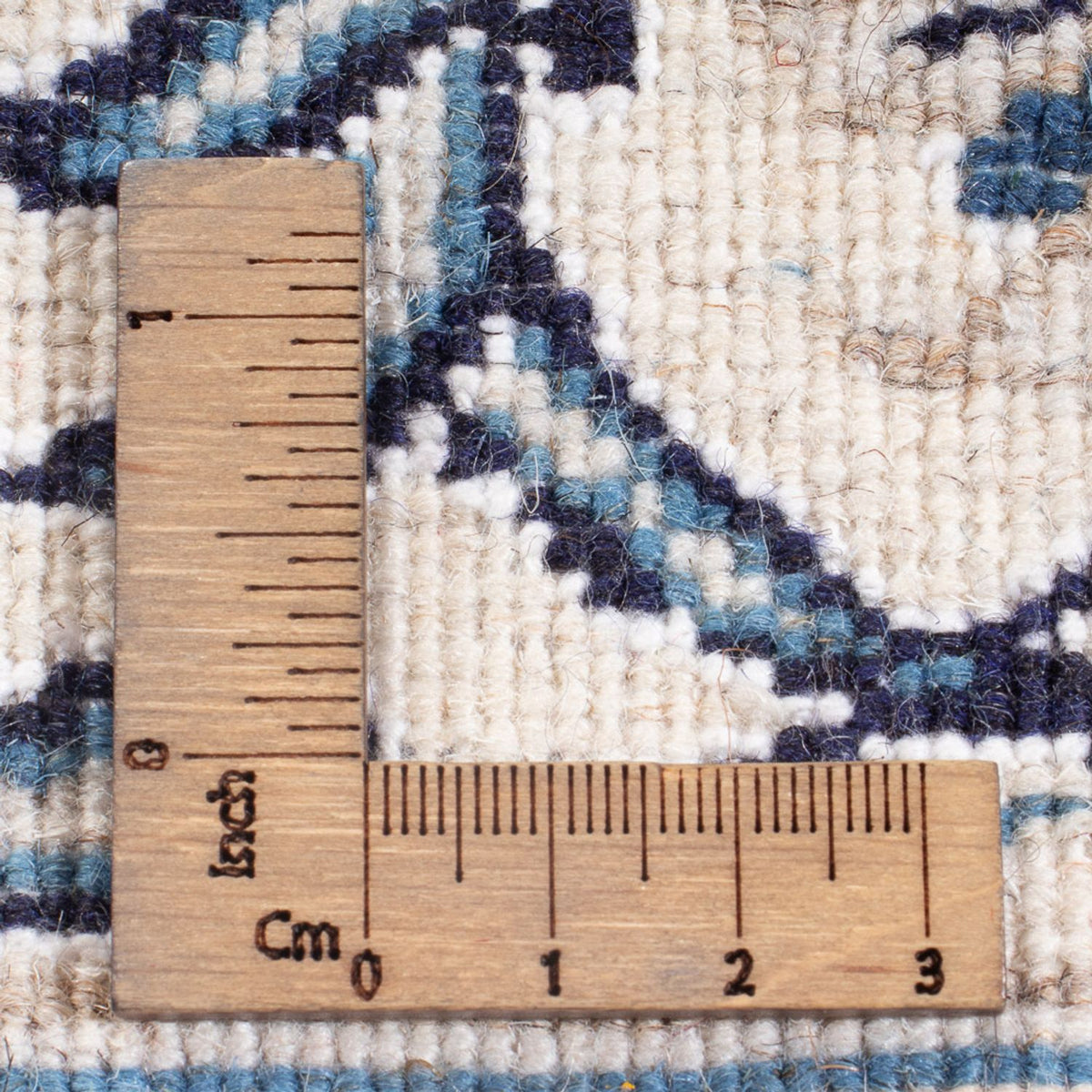 Persisk tæppe - Nain - Royal - 190 x 149 cm - mørkeblå