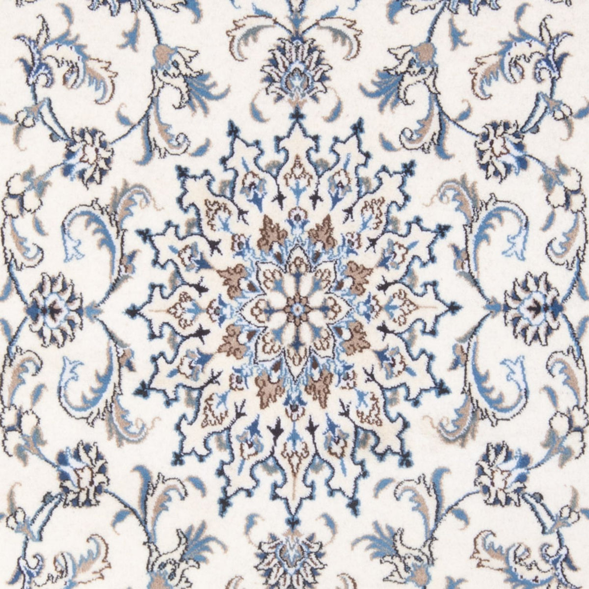 Persisk tæppe - Nain - Royal - 204 x 147 cm - creme