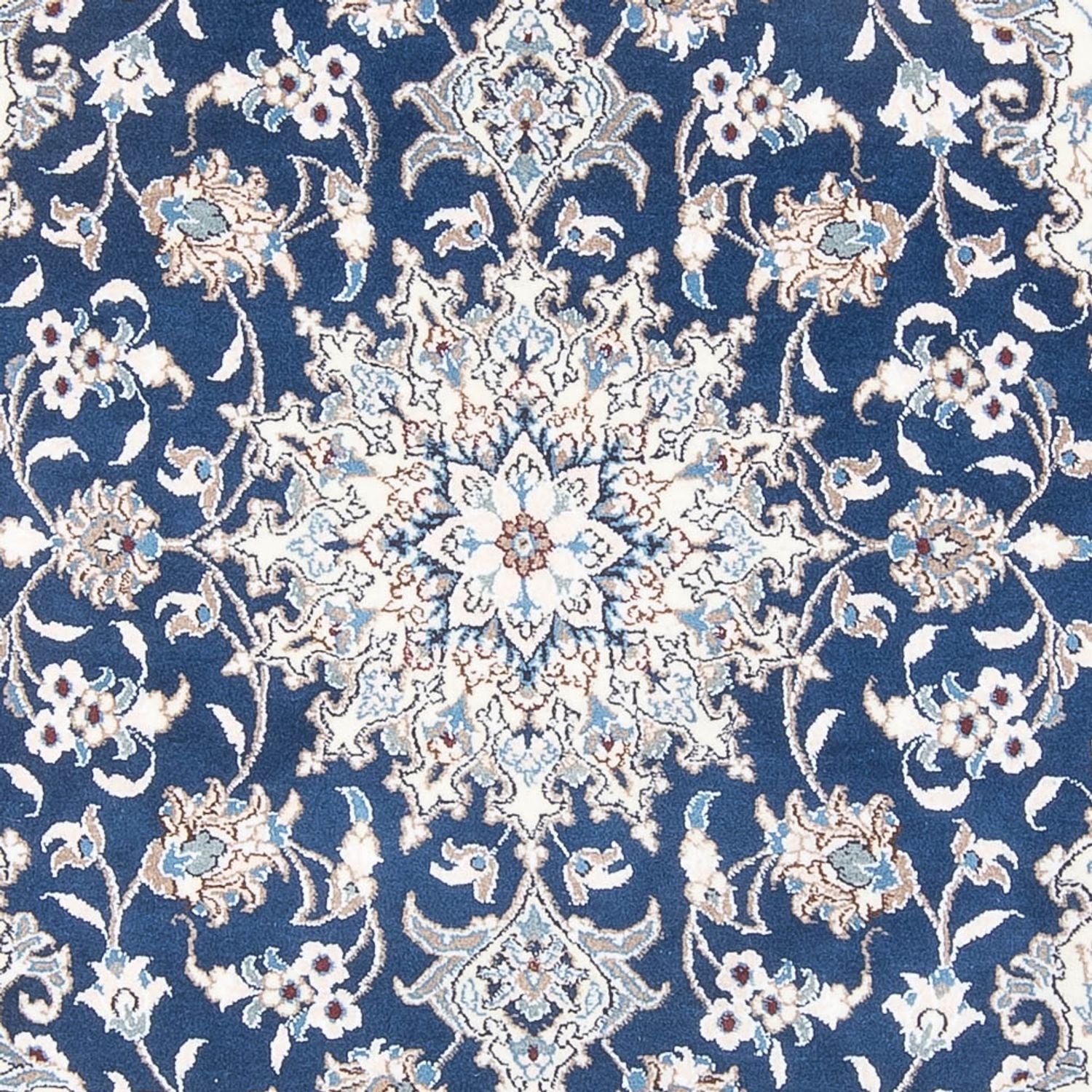 Persisk tæppe - Nain - Royal - 201 x 146 cm - blå
