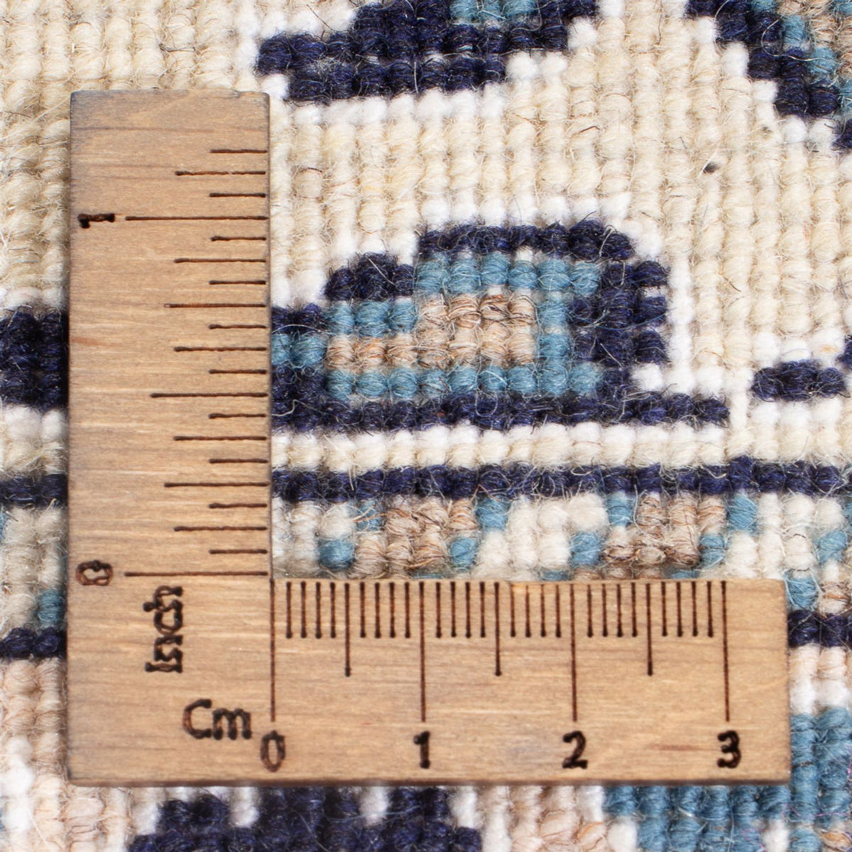 Persisk tæppe - Nain - Royal - 201 x 146 cm - blå